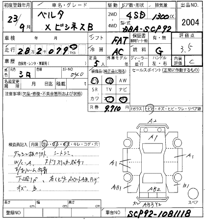 TOYOTA BELTA