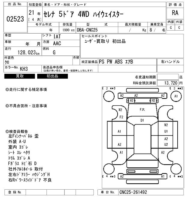 NISSAN SERENA