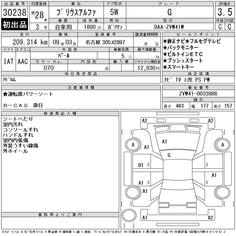 TOYOTA PRIUS ALPHA