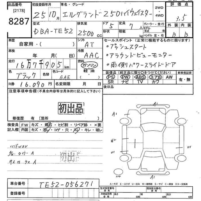 NISSAN ELGRAND