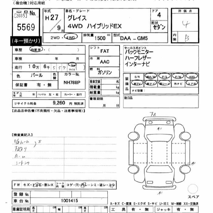 HONDA GRACE