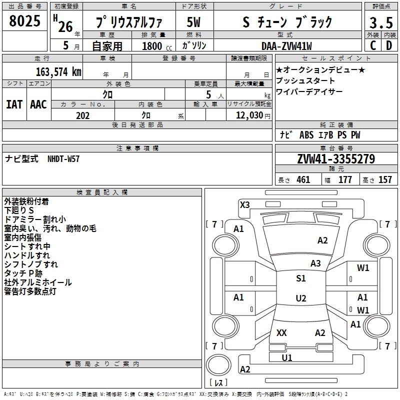 TOYOTA PRIUS ALPHA
