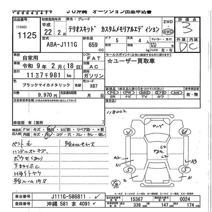 DAIHATSU TERIOS KID