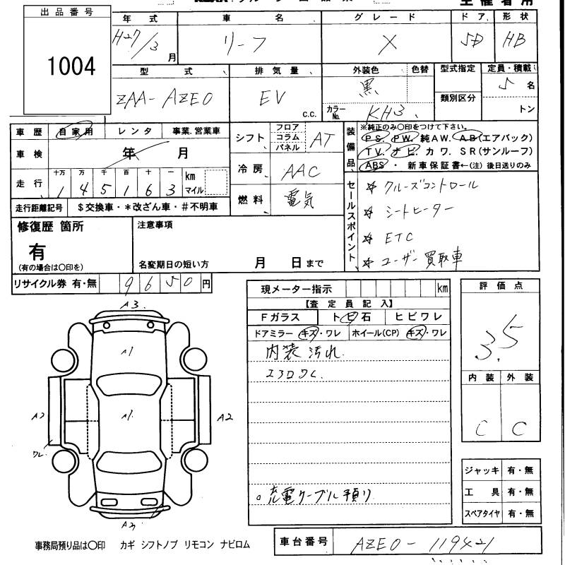 NISSAN LEAF