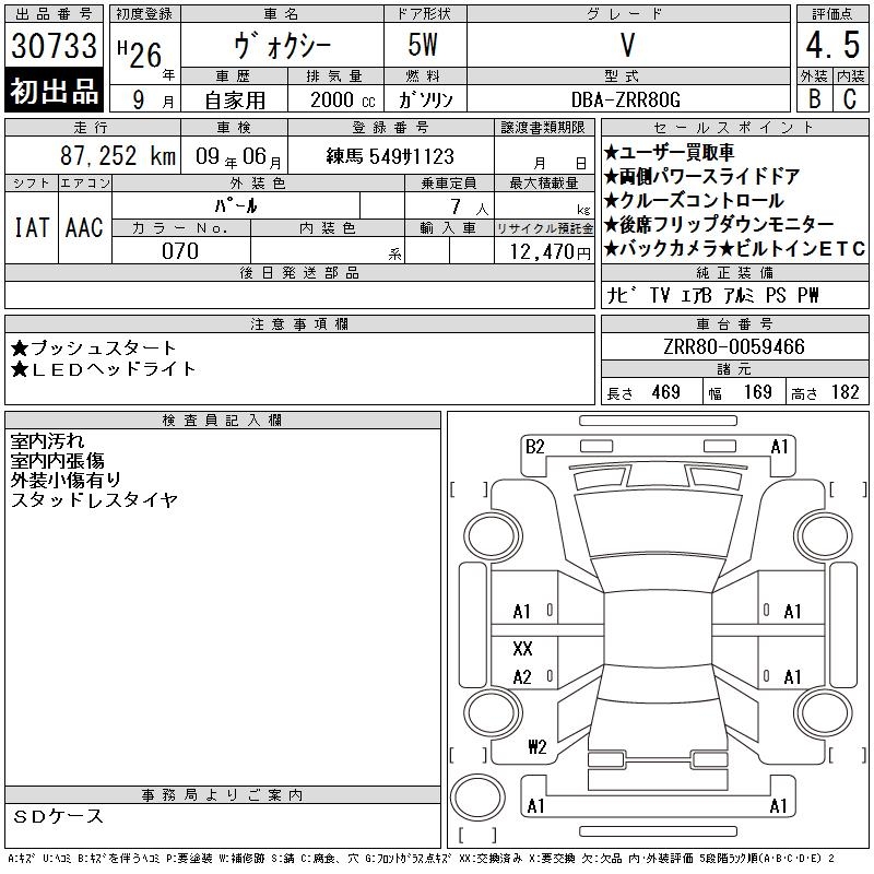 TOYOTA VOXY