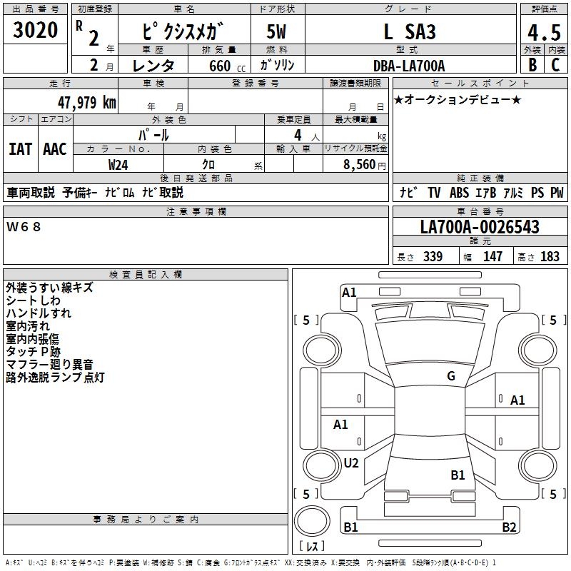 TOYOTA PIXIS MEGA