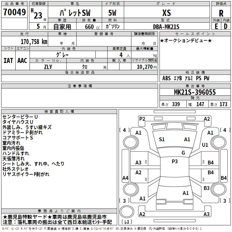 SUZUKI PALETTE