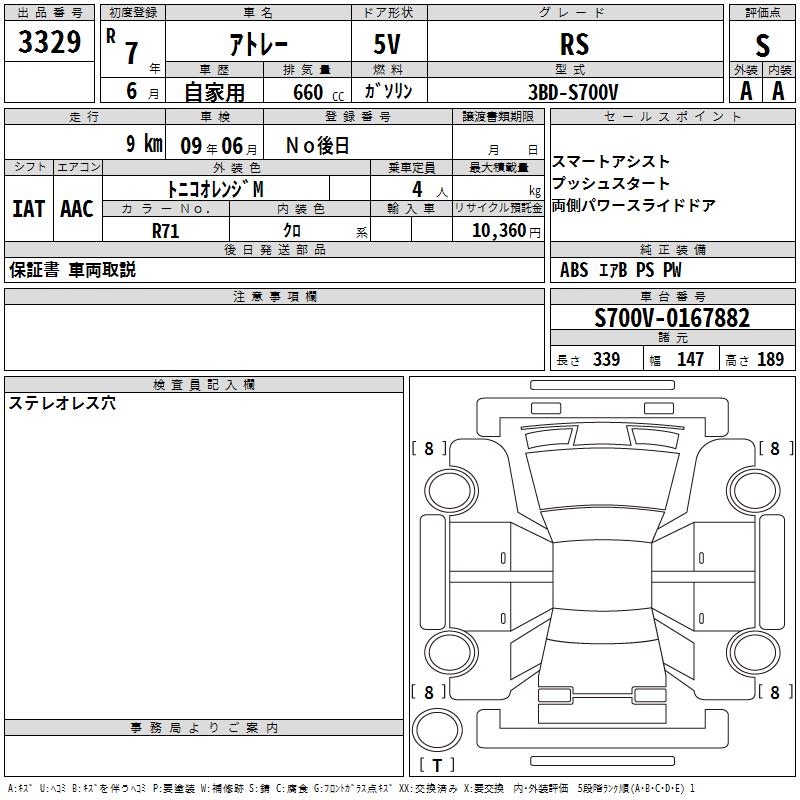 DAIHATSU ATRAI