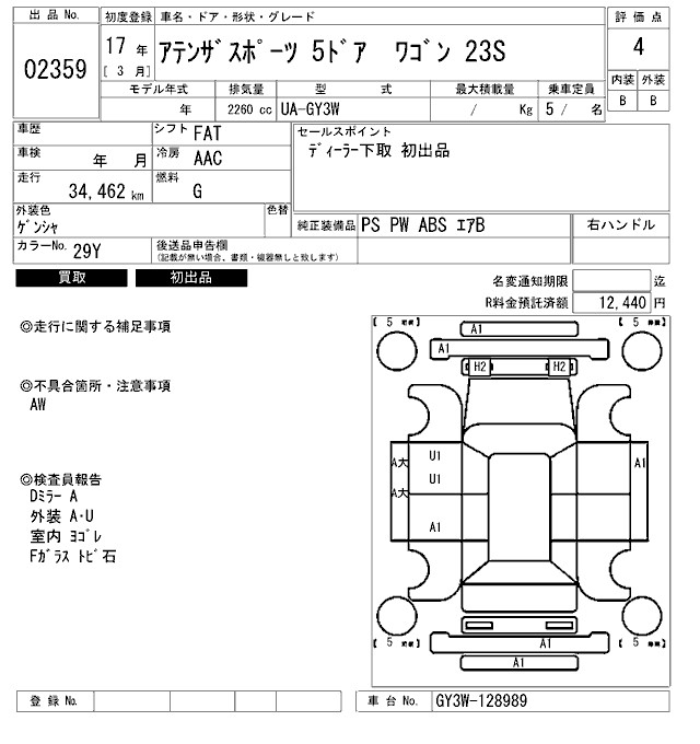 MAZDA ATENZA