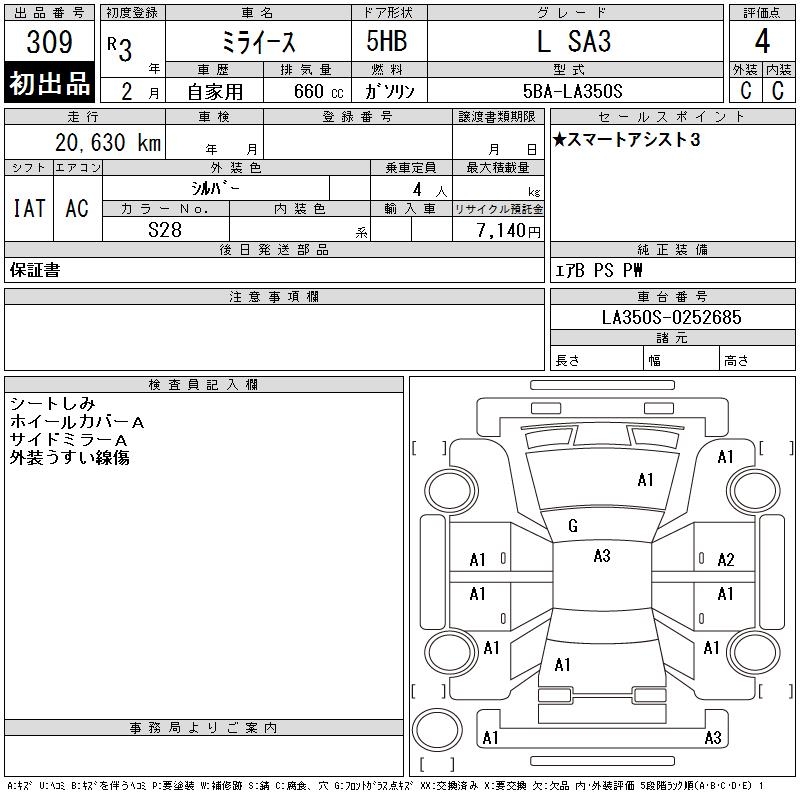 DAIHATSU MIRA E:S