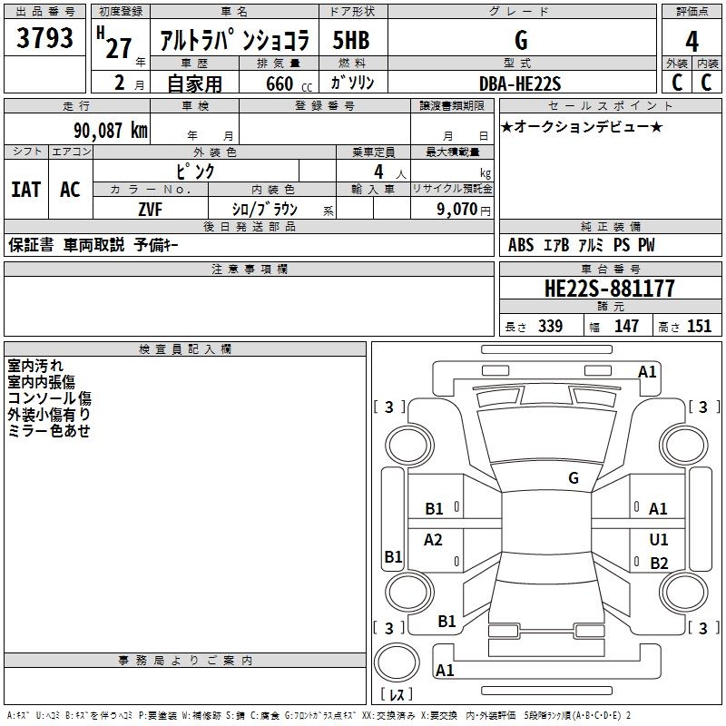 SUZUKI ALTO LAPIN