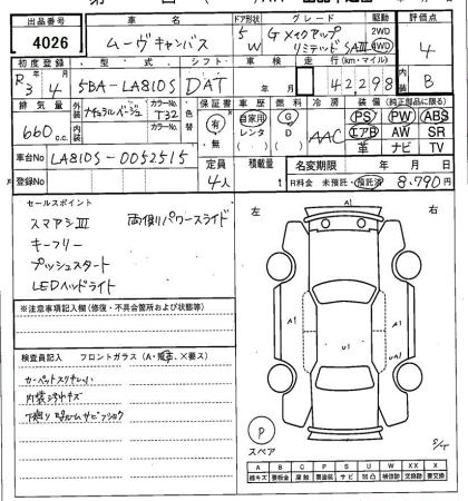 DAIHATSU MOVE CANBUS