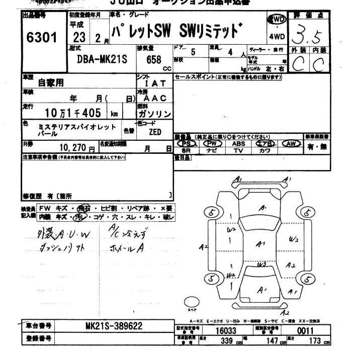 SUZUKI PALETTE