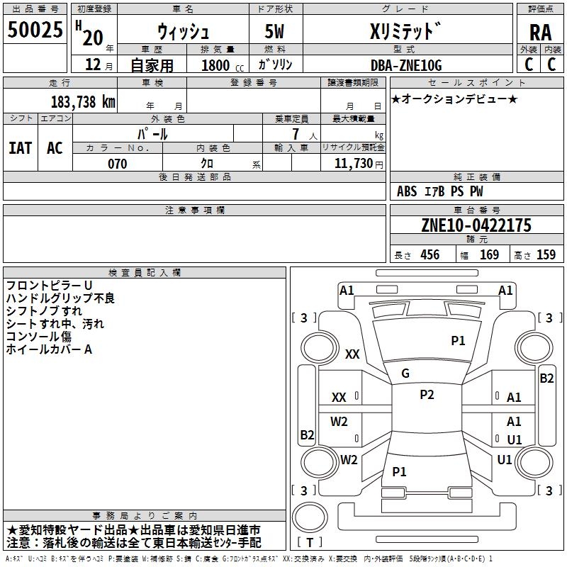 TOYOTA WISH