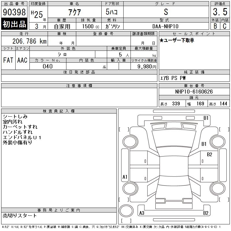 TOYOTA AQUA