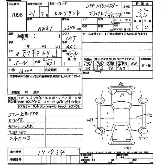 NISSAN ELGRAND