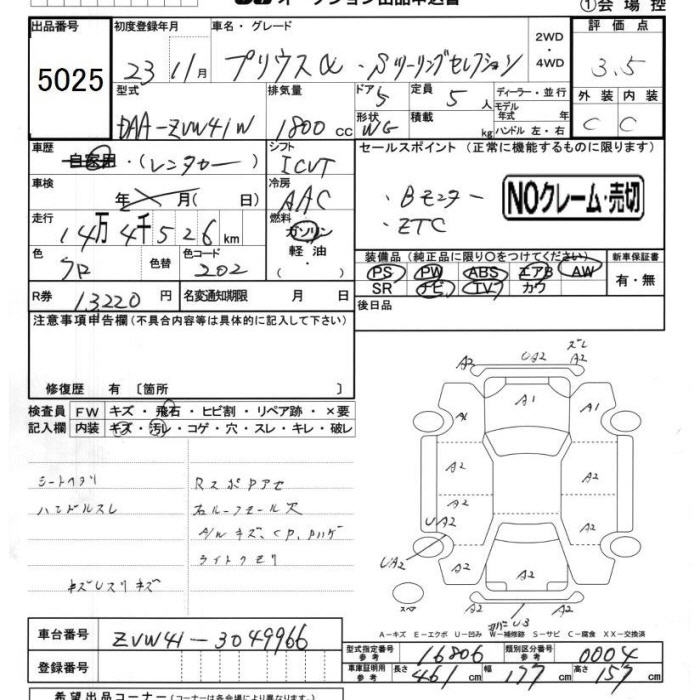 TOYOTA PRIUS ALPHA