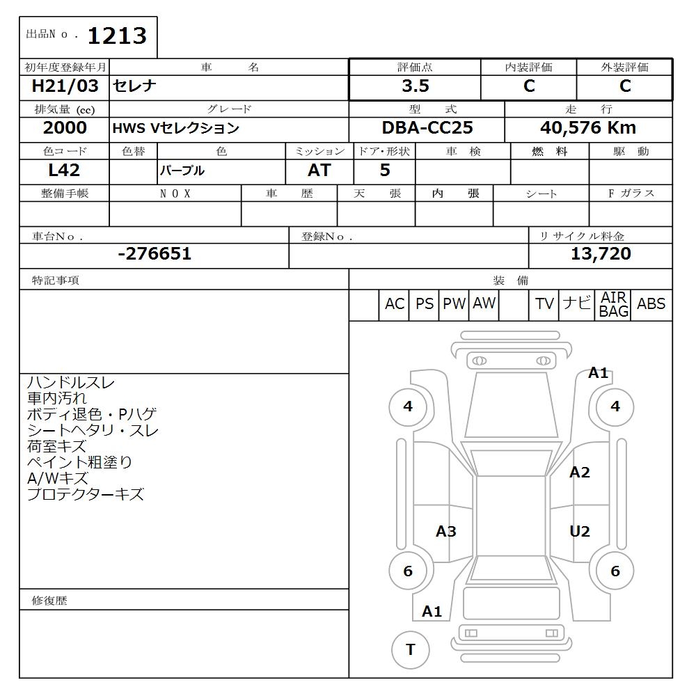 NISSAN SERENA