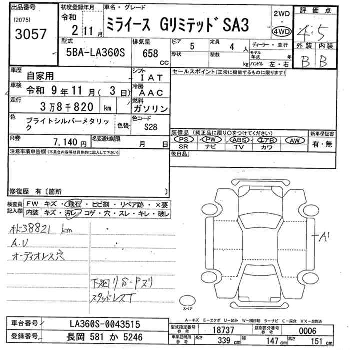 DAIHATSU MIRA E:S