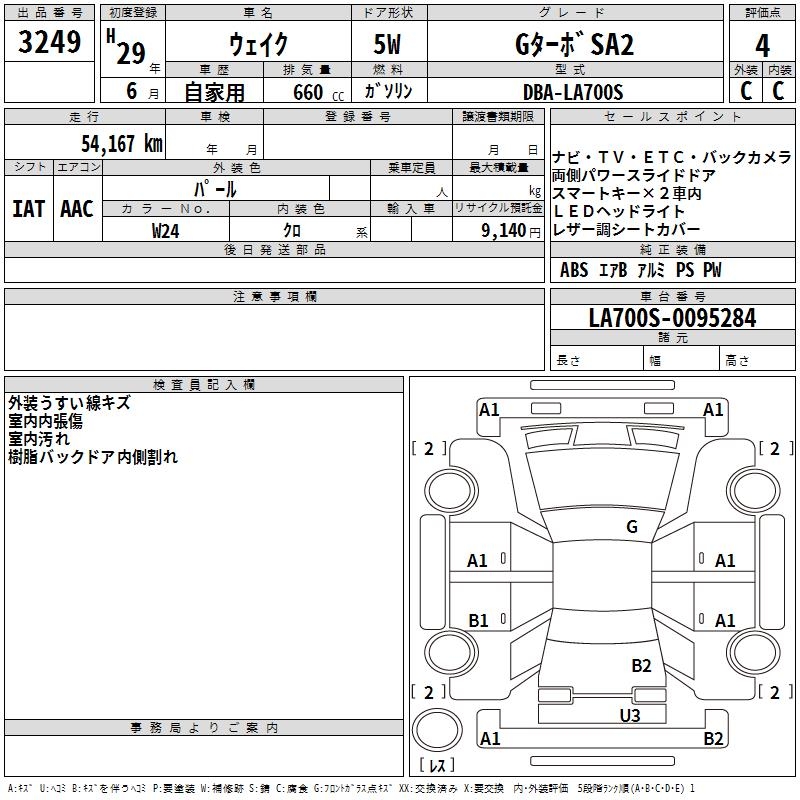 DAIHATSU WAKE