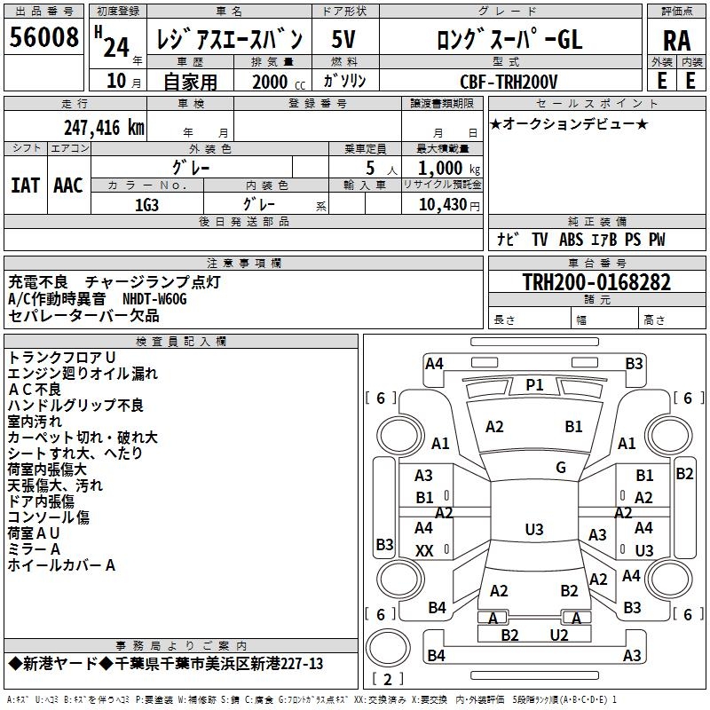 TOYOTA REGIUS ACE