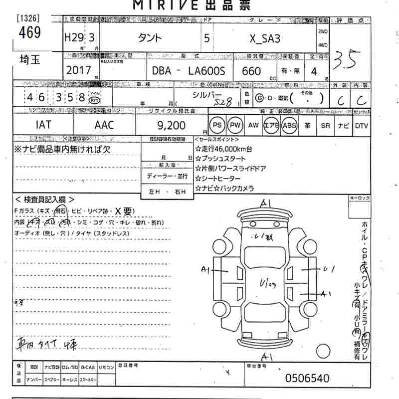 DAIHATSU TANTO