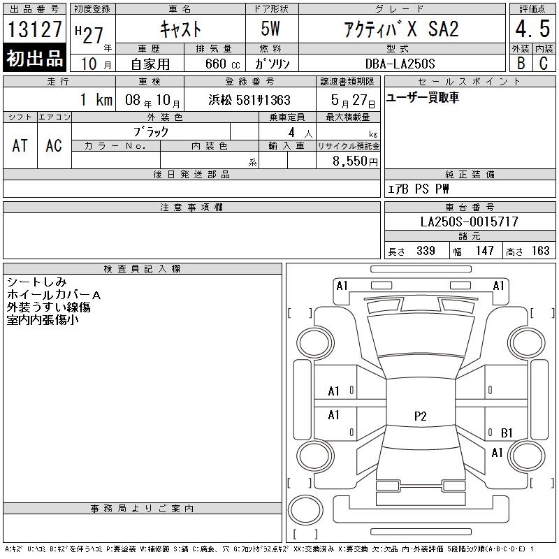 DAIHATSU CAST