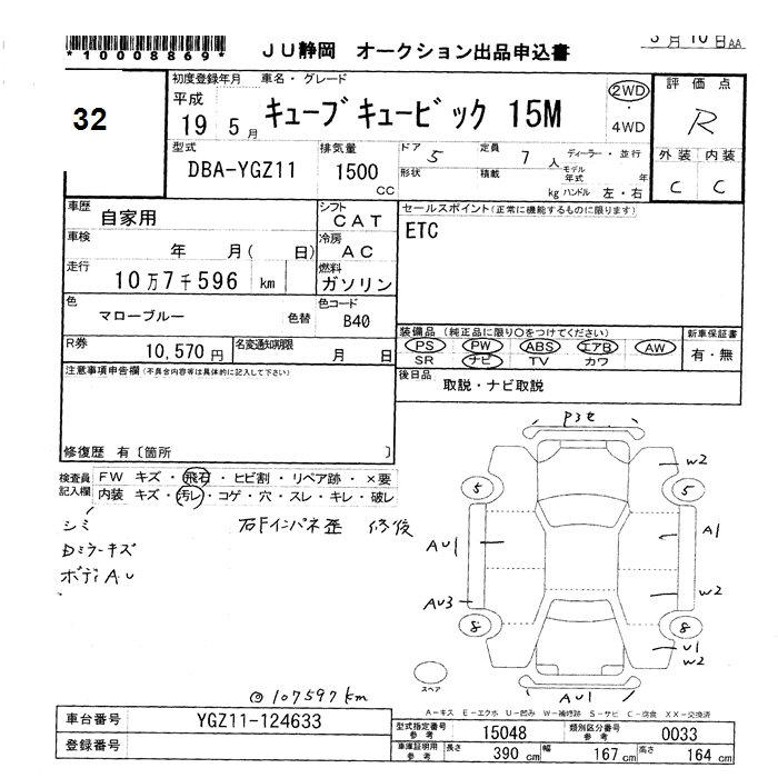 NISSAN CUBE CUBIC