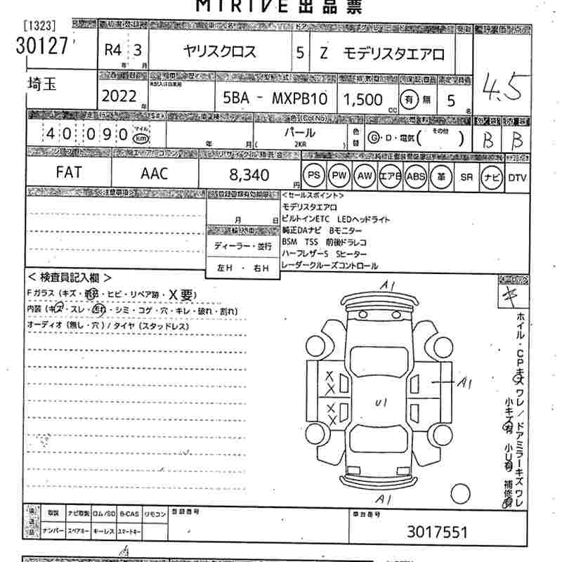 TOYOTA YARIS CROSS
