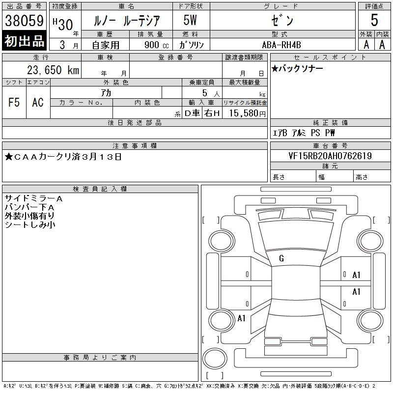RENAULT LUTECIA