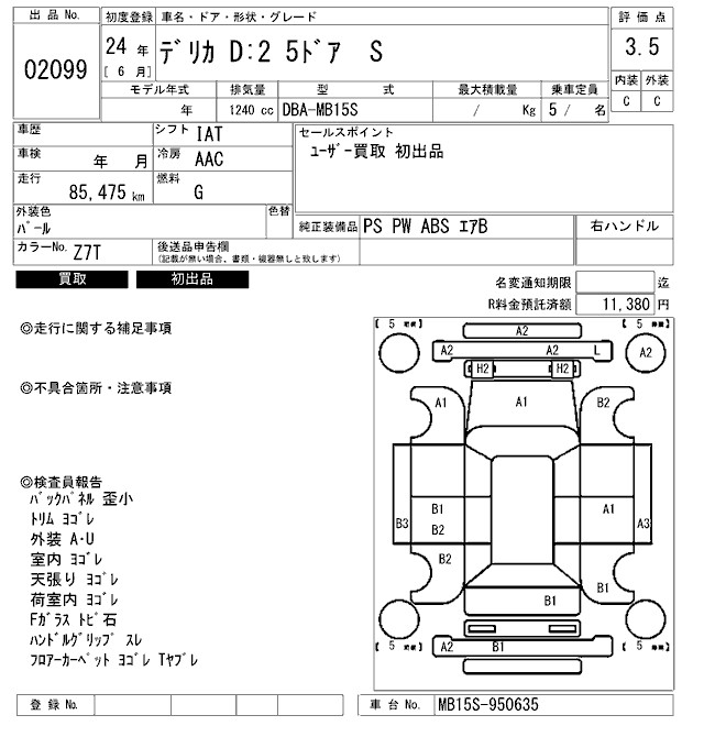 MITSUBISHI DELICA D:2