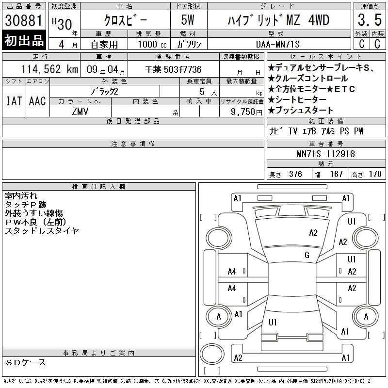 SUZUKI XBEE
