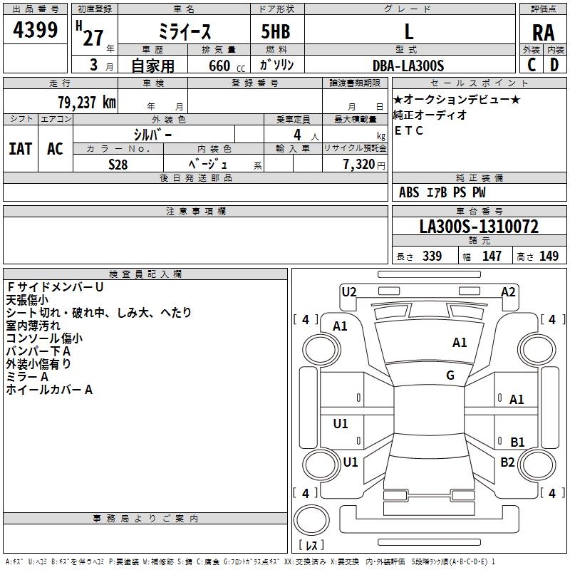 DAIHATSU MIRA E:S