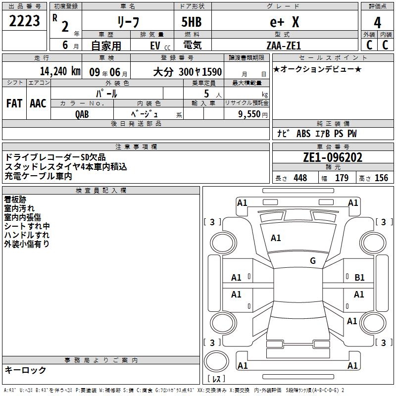 NISSAN LEAF