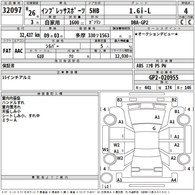 SUBARU IMPREZA