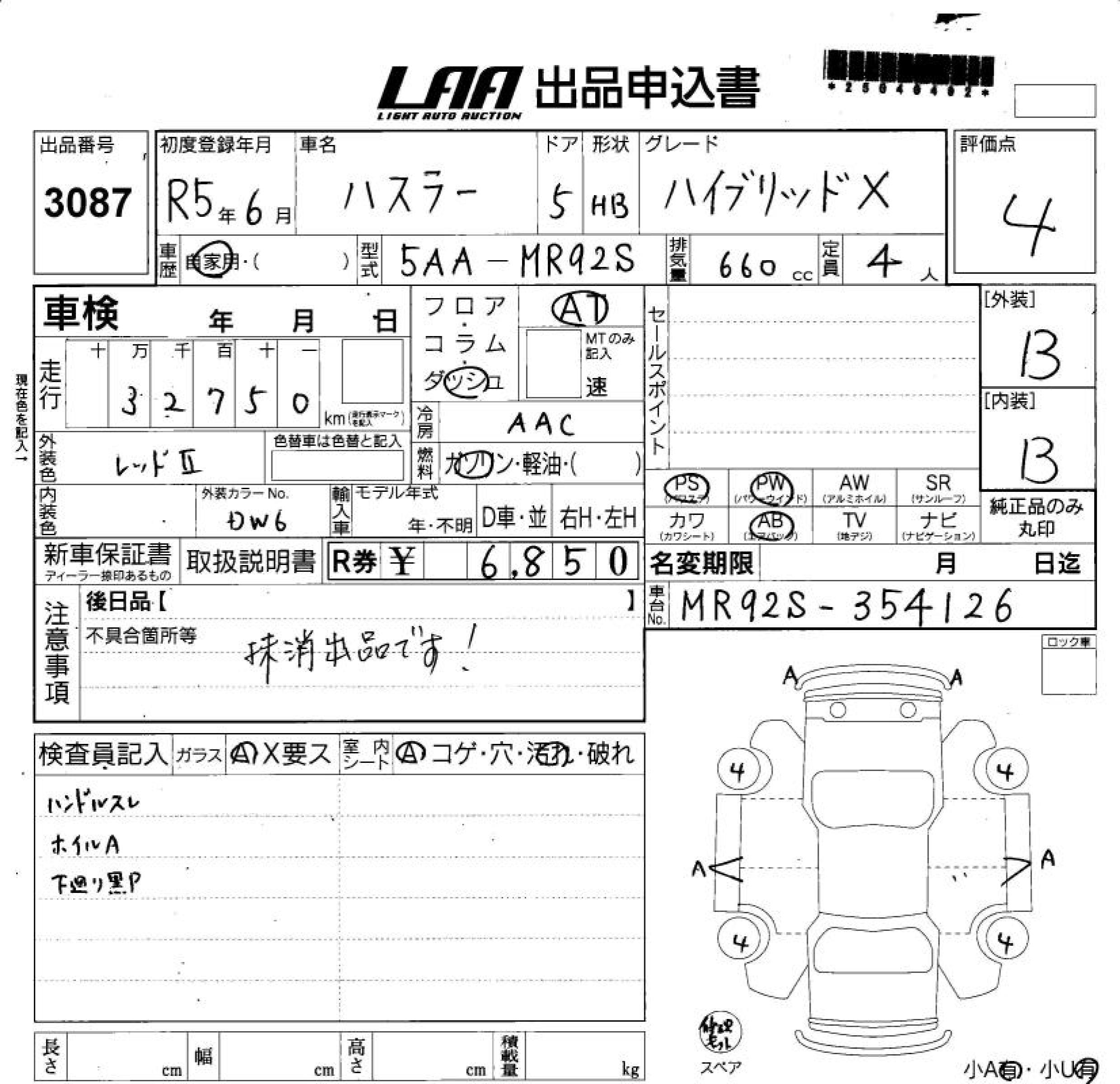 SUZUKI HUSTLER