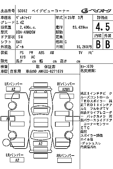 TOYOTA VELLFIRE