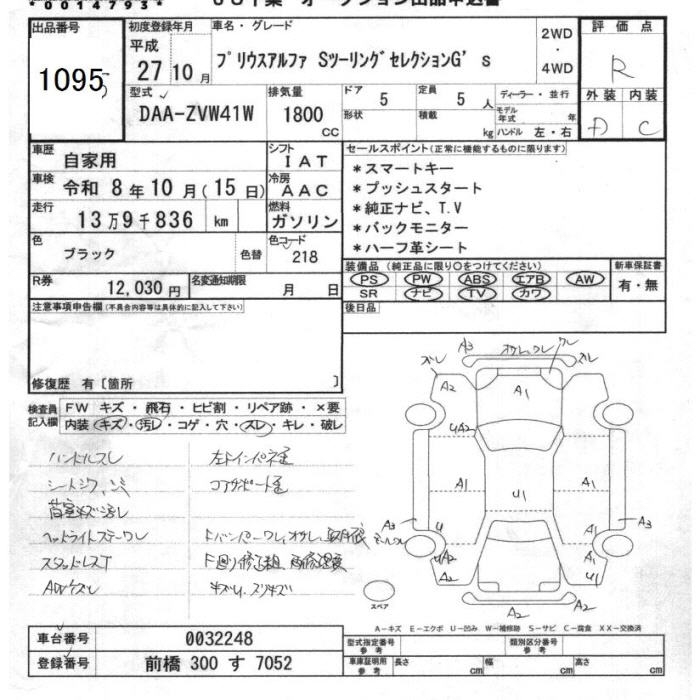 TOYOTA PRIUS ALPHA