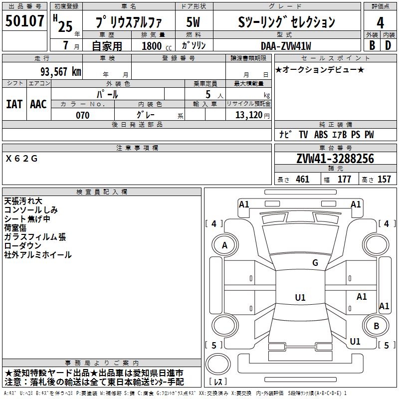 TOYOTA PRIUS ALPHA