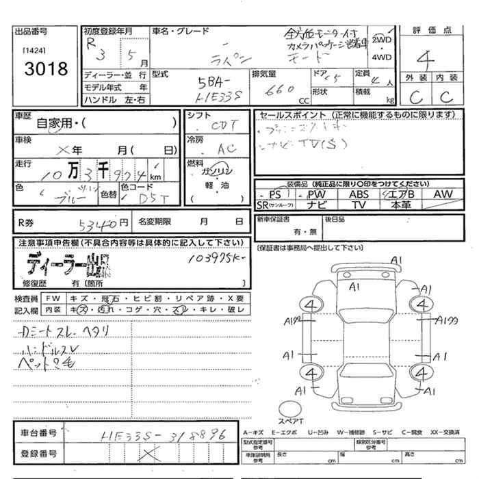 SUZUKI ALTO LAPIN