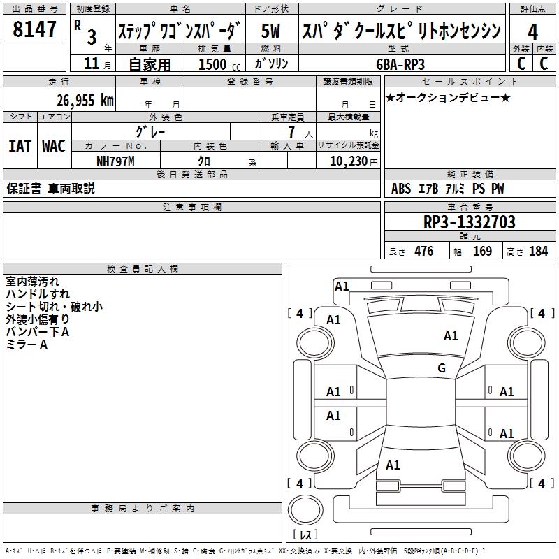 HONDA STEPWGN