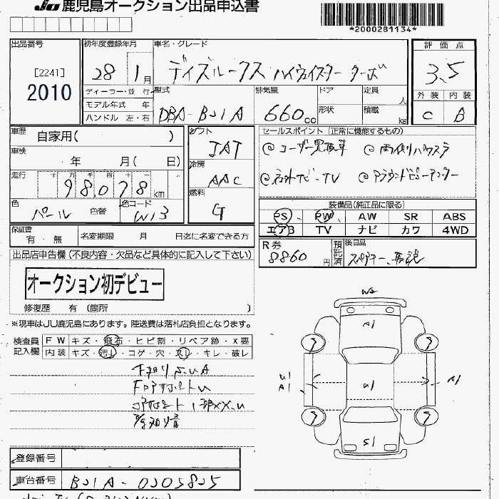 NISSAN DAYZ ROOX