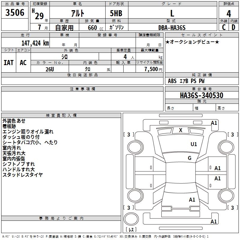 SUZUKI ALTO
