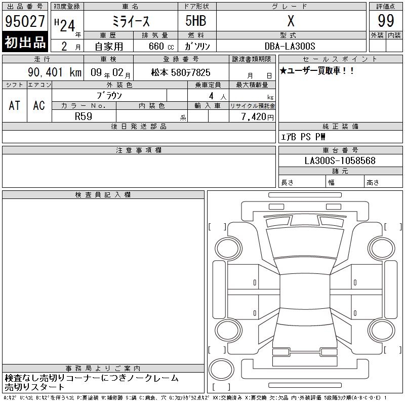 DAIHATSU MIRA E:S