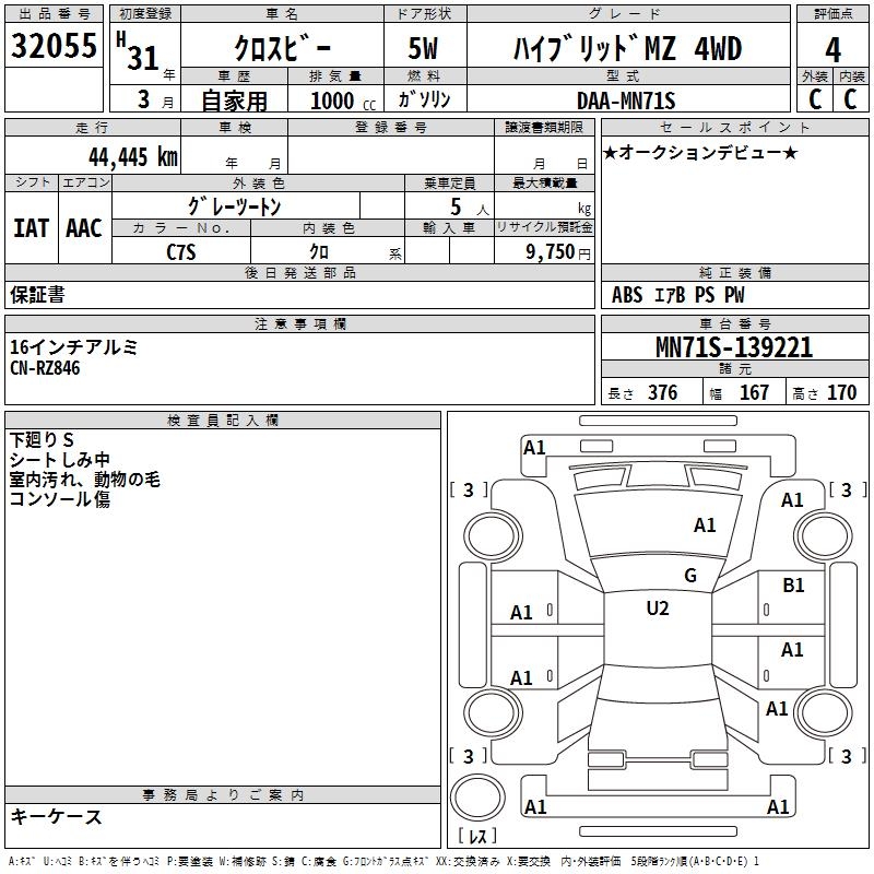 SUZUKI XBEE