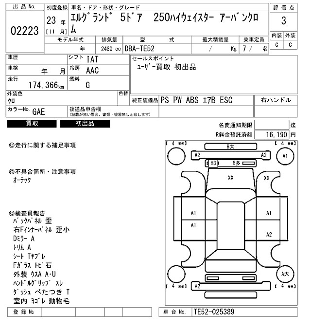 NISSAN ELGRAND