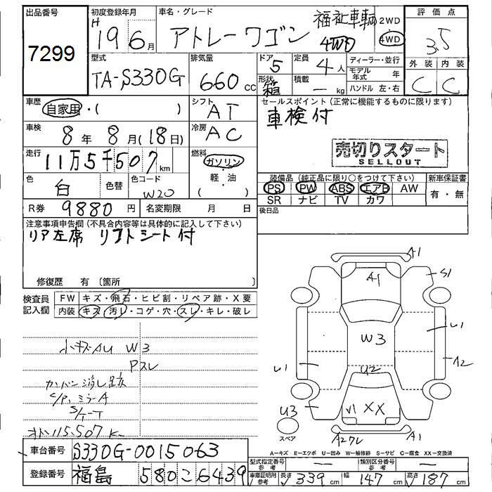 DAIHATSU ATRAI