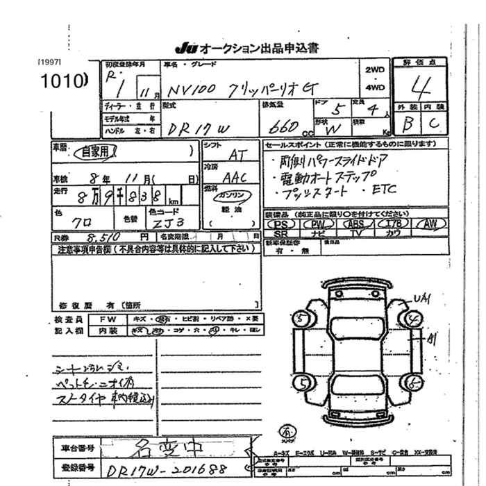 NISSAN NV100 CLIPPER