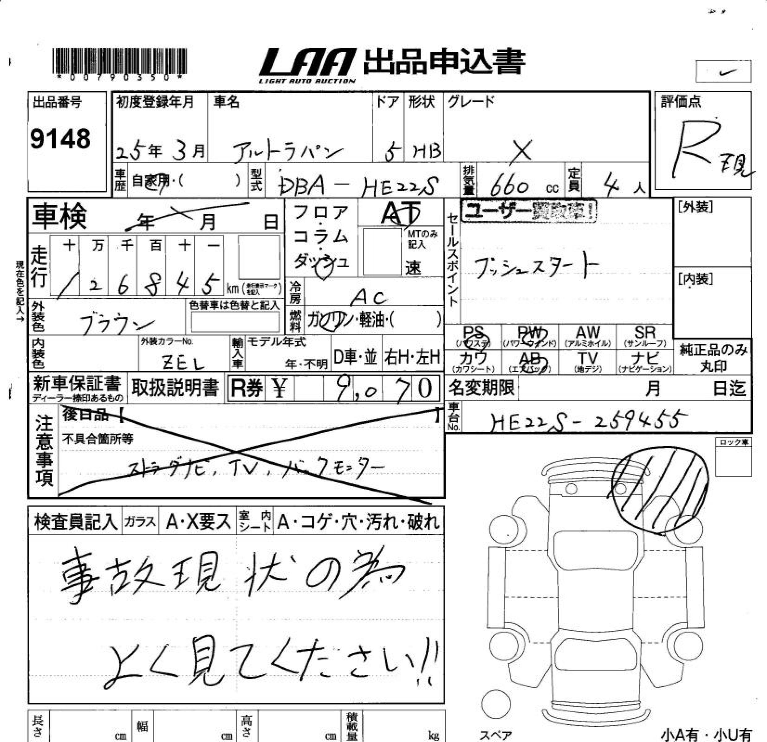 SUZUKI ALTO LAPIN