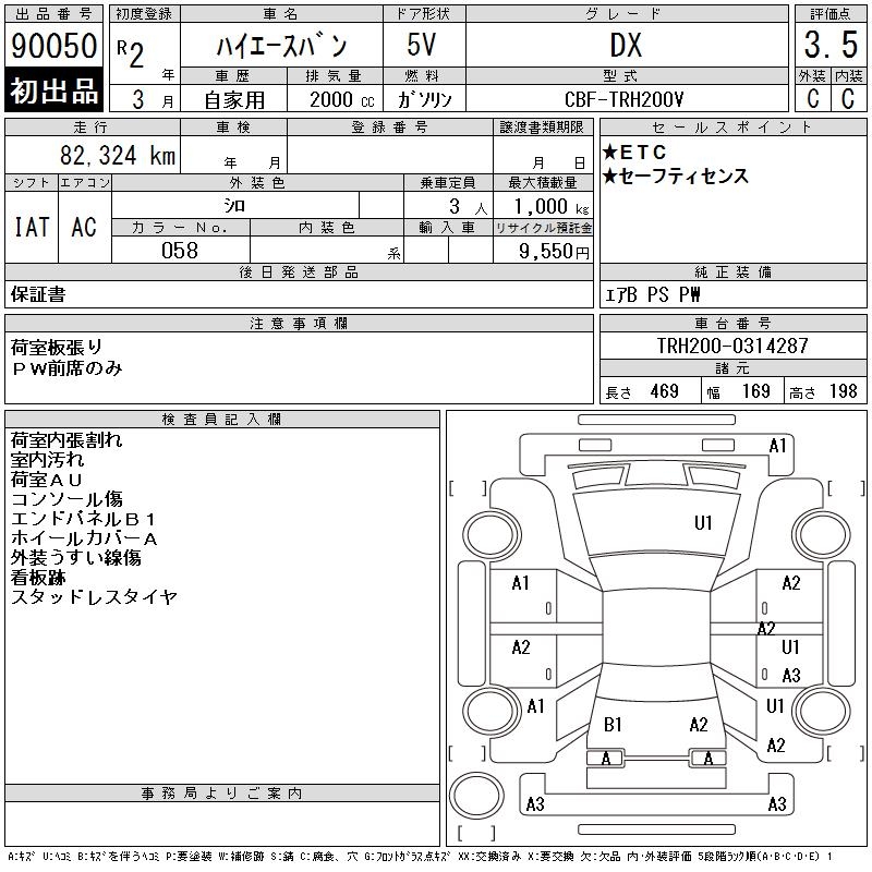 TOYOTA REGIUS ACE